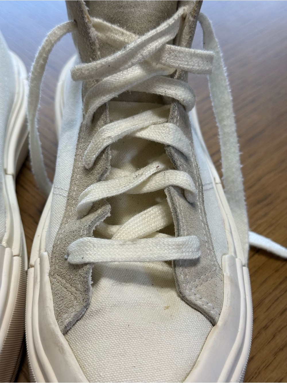 Converse Chuck Taylor All Star White Platform Sneakers - Picture 12 of 16